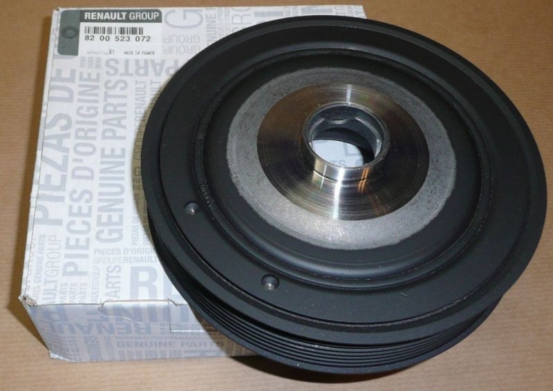Original  Poulie de vilebrequin Renault Megane II Scenic Espace , 8200523072