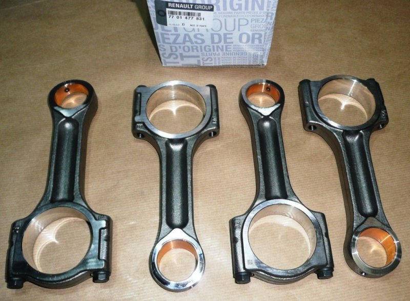 Original Bielles ensemble 4 pièces Renault Trafic II 2.0DCI , 121000020R