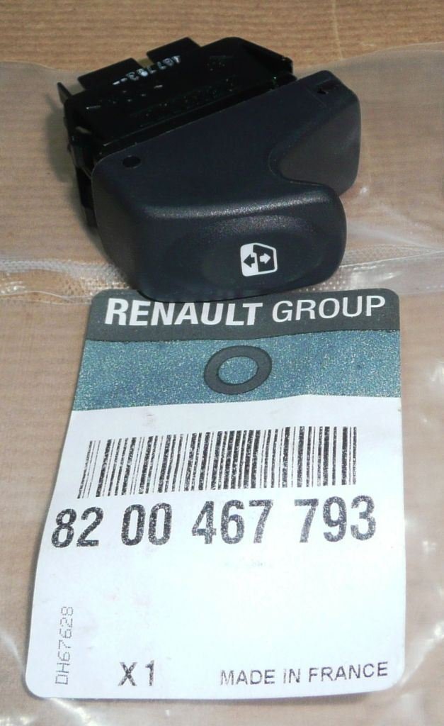   Bouton de levage/abaissement des vitres Renault Clio II , 8200467793