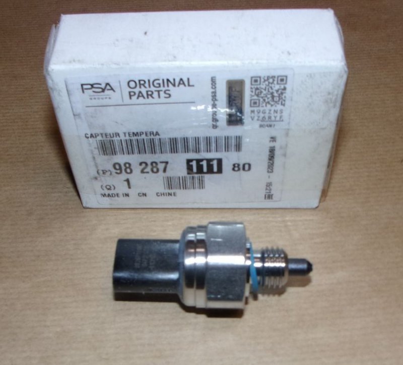 Capteur de température d'huile Citroën Jumpy IV, 9828711180, 9828711180, 