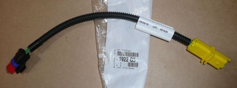 Câble du capteur de pression de carburant 2.0 HDI, 1922.G5, 1922G5
