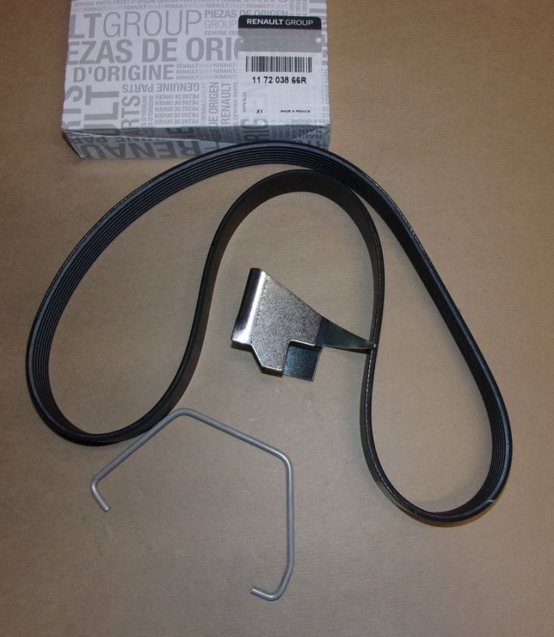 Courroie d'alternateur 7PK1051 1.6 16V SCE, 117203866R, 