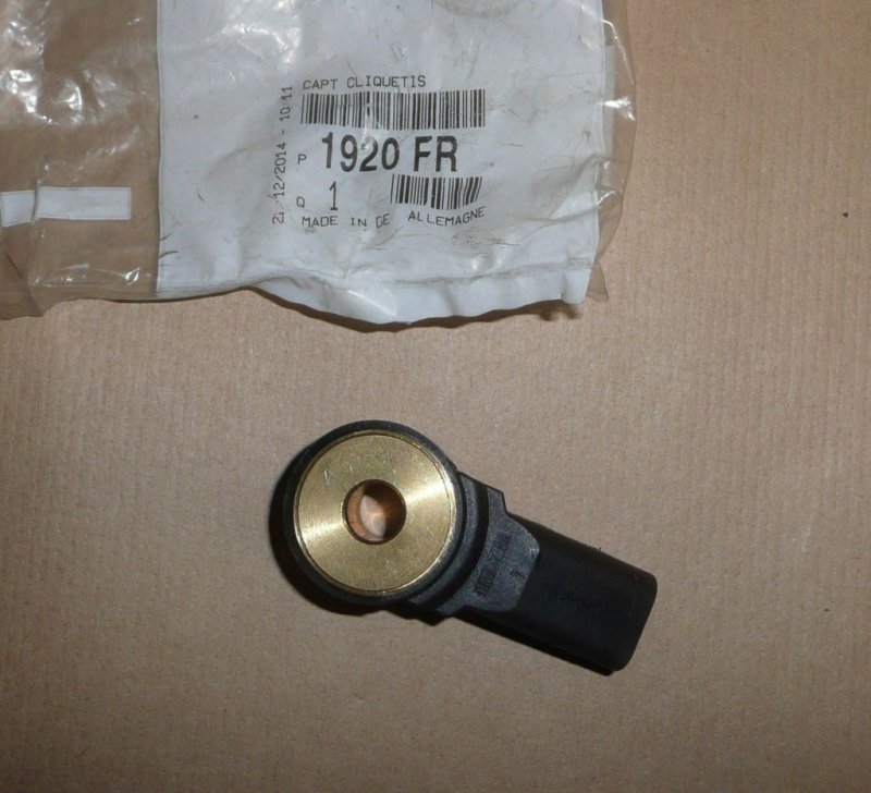 Capteur de cliquetis Citroën Berlingo, Citroën C2, Citroën C3, Peugeot 206, 1920.FR, 1920FR