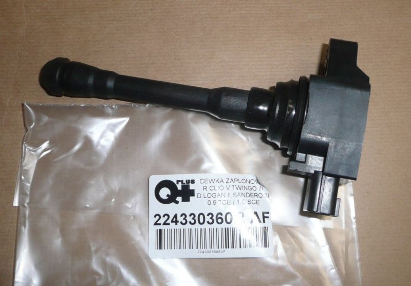 Bobine d'allumage Renault Clio V, Twingo III 0.9 TCE, 224330360R, 