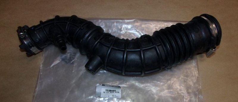 Conduit d'admission Renault Kangoo II 1.2TCE, 165762992R,