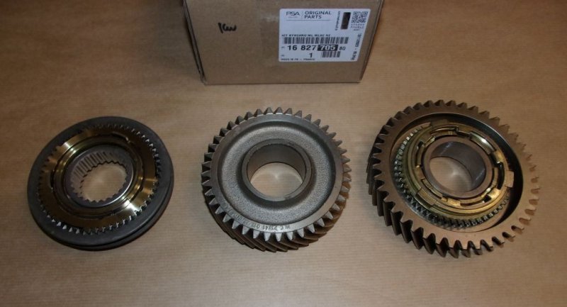 Original KIT PIGNON ET SYNCHRO 1/2 ème VITESSE BOITE DE VITESSES ML6C Citroen Peugeot , 232397 , 2323.97 , 233474 , 2334.74 ,