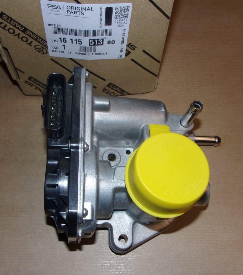 CORPS DE PAPILLON CITROËN C1, PEUGEOT 108 1.0 VTI 2014|} ,  1611551380