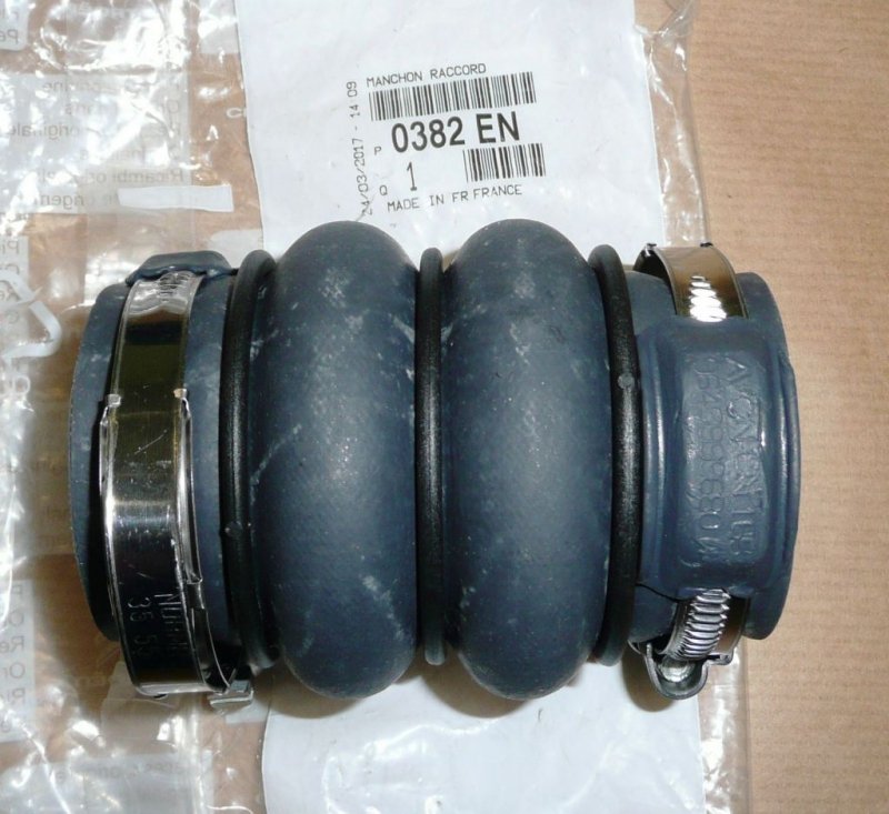 Conduite de suralimentation Citroën Berlingo, Citroën C2, Peugeot 206, 0382.EN, 0382EN