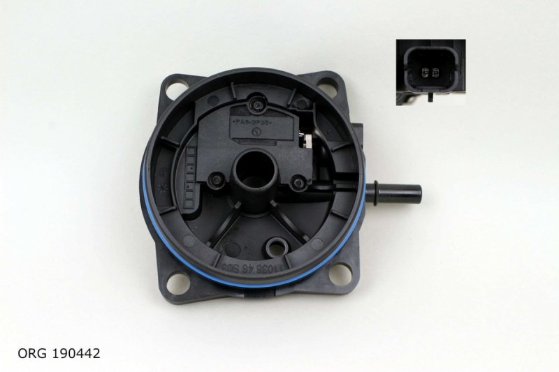 Couvercle supérieur d'origine de boîtier de filtre à carburant - Citroën Peugeot 2.0 HDI 16V, 190442, 1904.42