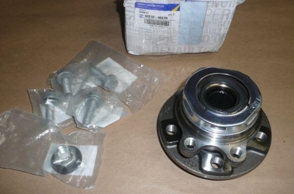 Moyeu de roue d'origine kit de roulement de roue Renault Laguna III Talisman, 402104687R