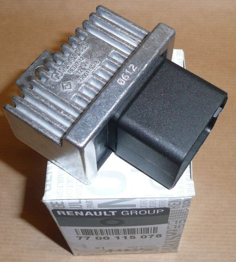Original  Relais de bougies de préchauffage Renault Trafic II ,  7700115078