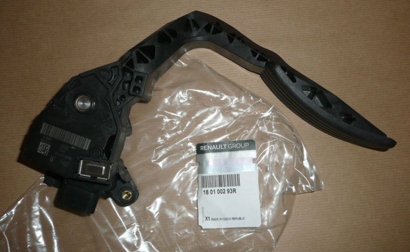 Pédale d'accélérateur Renault Megane III 1.5DCI, 180100293R, 
