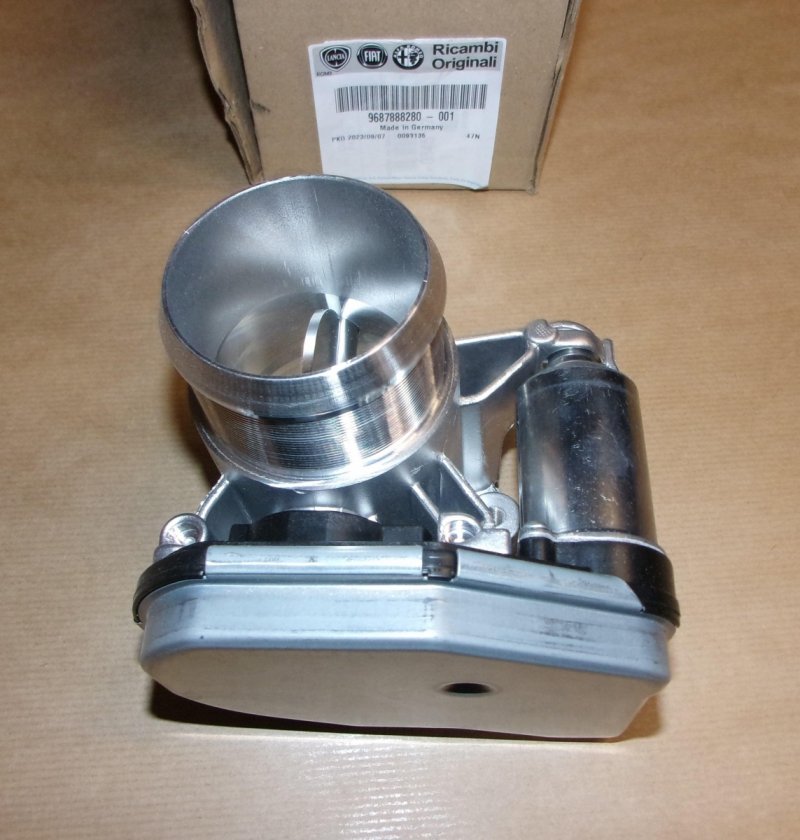 Corps de papillon Citroën C5 II, III, Peugeot 407, 9687888280, 9687888280,