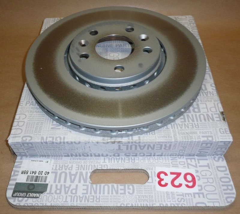 Disque de frein Ø 320mm avant compatible avec RENAULT SCÉNIC IV LAGUNA III, 402064155R, 402064155R