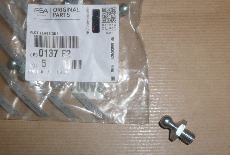 Amortisseur de capot moteur Citroën Jumper III 2.2 HDI, 0137.E2, 0137.E2, 