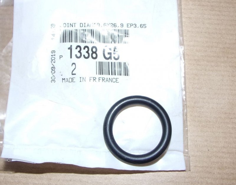 Joint de thermostat Citroën C5 III 1.6 VTI, 1338.G5, 1338G5