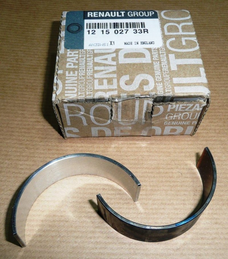 Coussinets de bielle complet Renault Trafic II 2.0DCI, 121502733R, 