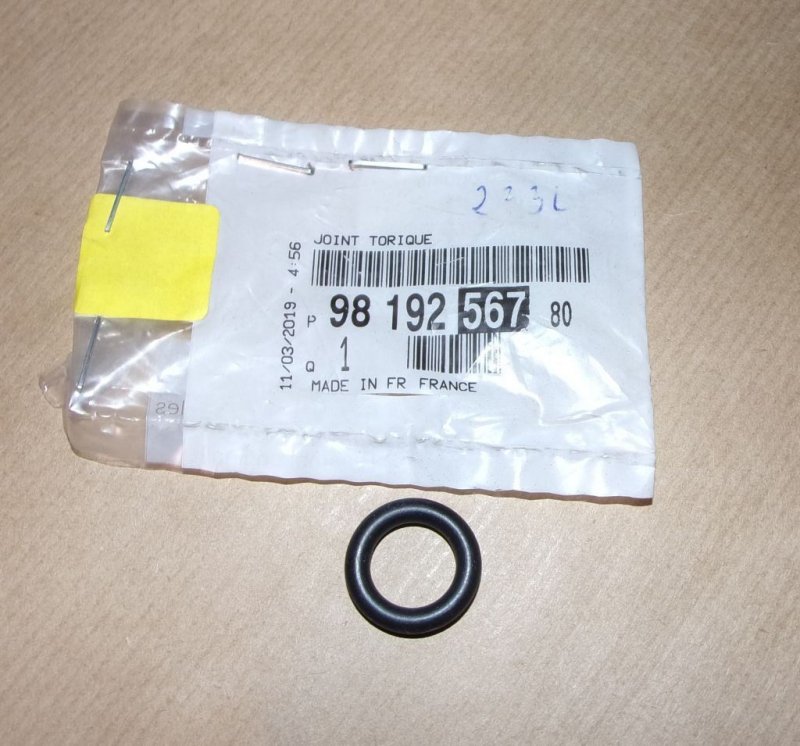 Joint de thermostat Citroën C5 III 1.6 VTI, 9819256780, 9819256780, 