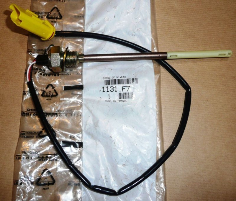 Capteur de niveau d'huile Peugeot 1.6 16V, 1131.F7, 1131F7