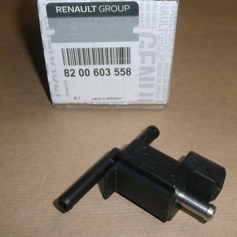  Électrovanne turbo Renault Clio III, Captur, Renault Clio IV, Clio Grandtour, Mégane III, Modus, Scénic III, Twingo II 0.9/1.2/2.0 TCE/1.2/1.4 16V , 8200603558