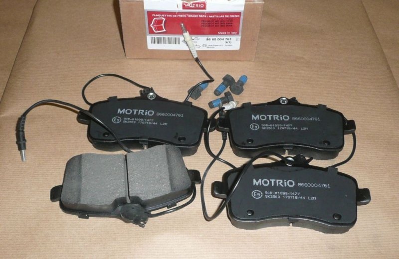  Original  Plaquettes de frein Peugeot 407 1.6/2.0 HDI 04|} Avant 1.8/1.8 16V/2.0/2.0 16V système de freinage Lucas/TRW , 8660004761