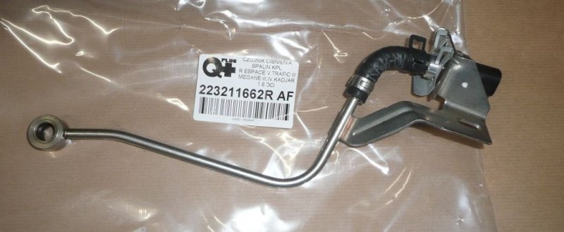 Capteur de pression des gaz d'échappement Renault Trafic III 1.6DCI, 223211662R, 