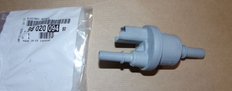 Électrovanne de vapeurs de carburant Citroën C3 1.2 VTI, 9802009480, 9802009480, 
