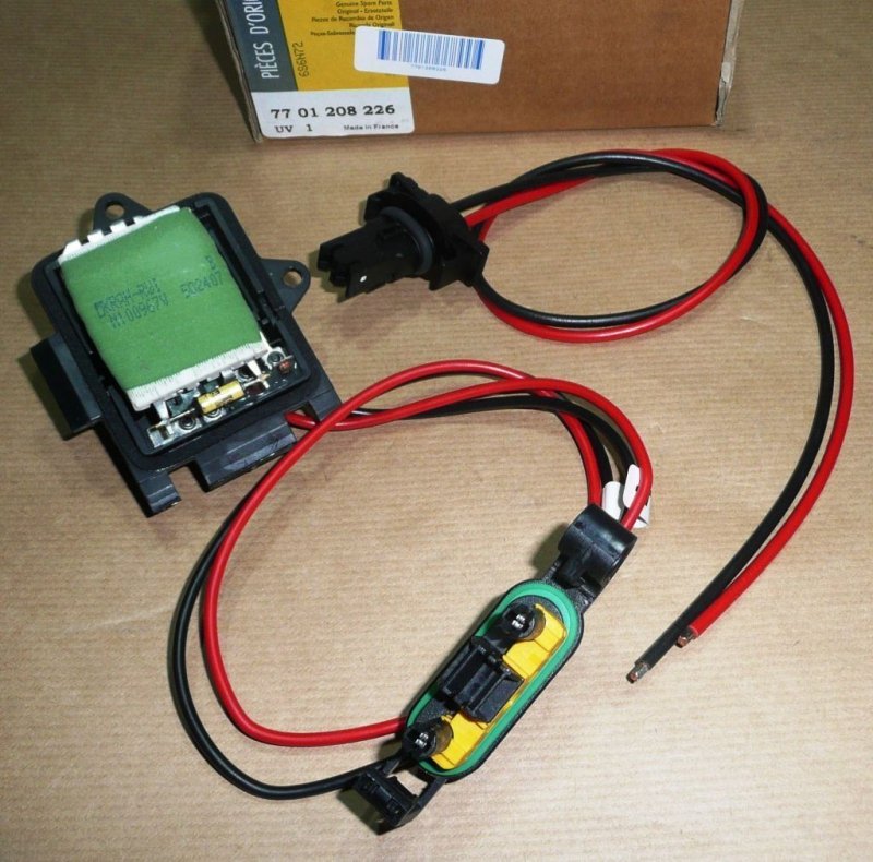 Original  Support de soufflerie Renault Trafic II ,  7701208226