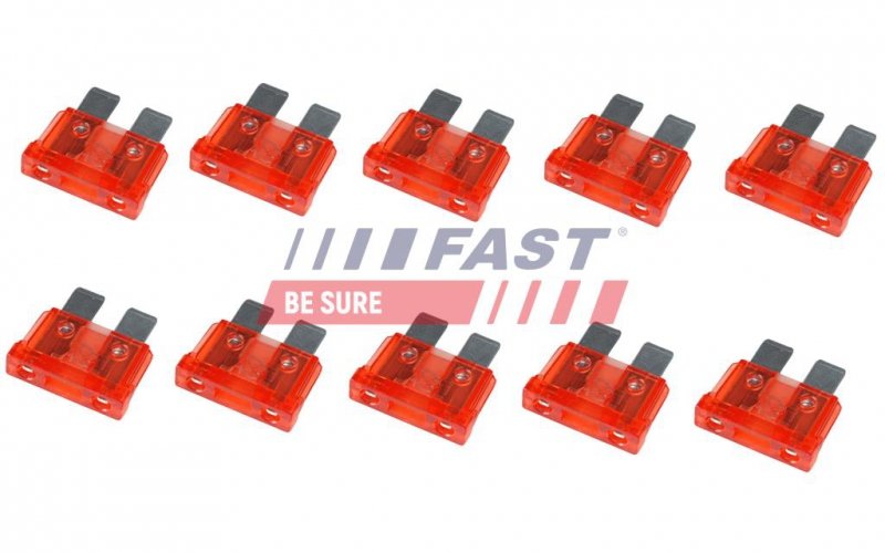 FUSIBLE - TYPE PLAQUETTE/BLADES TP UNI 10A (10 PSC)