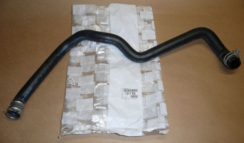 Conduite de radiateur Citroën C2, C3 Peugeot 1007 1.4 HDI, 1317.K5, 1317K5