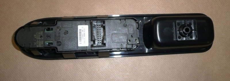 Interrupteur de lève-vitre d'origine Peugeot 207 6554QA, 6554.QA