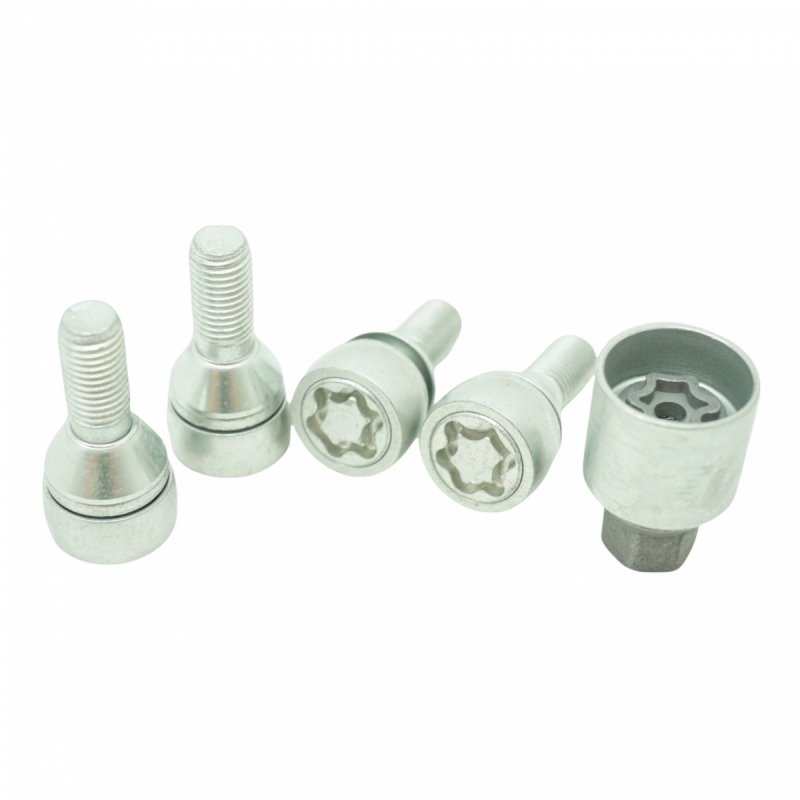 Jeu de 4 vis antivol de roues d’origine OE Renault / Dacia , 7711239110