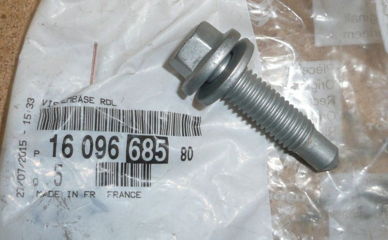 BOULON DE SUPPORT d'amortisseur Citroën C4 ,  1609668580
