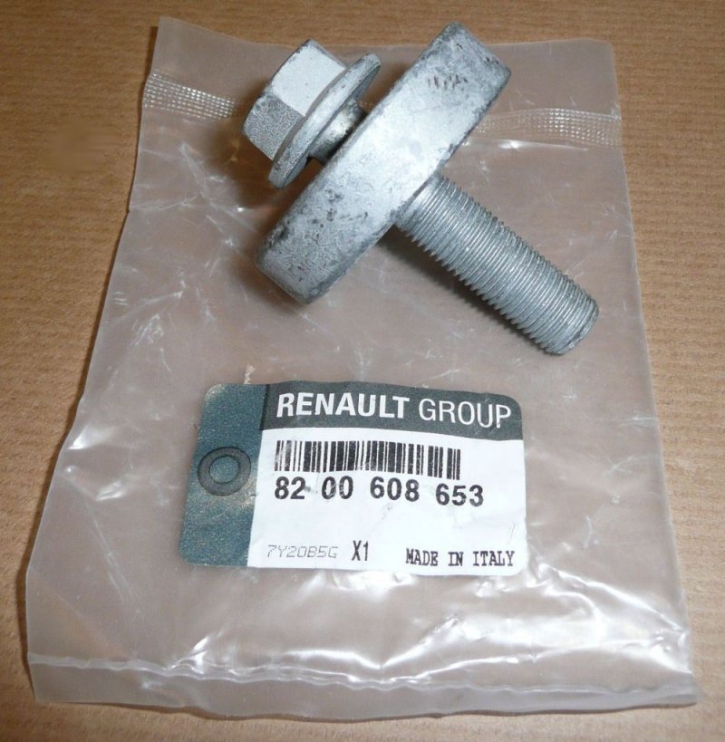   Vis de vilebrequin Renault Scenic II, Megane II , 8200608653