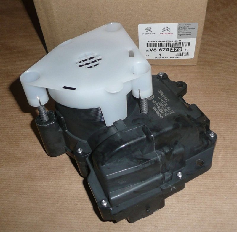 Papillon des gaz d'origine Citroën Peugeot 1.4-1.6 16V EP , V867527880