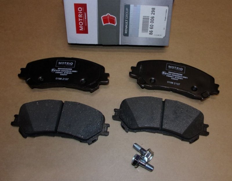 Original  Plaquettes de frein Renault Espace V 1.6DCI/TCE avant Renault Megane IV, Renault Scenic IV, Renault Grand Scenic IV, Renault Talisman 15|} , 8660006298