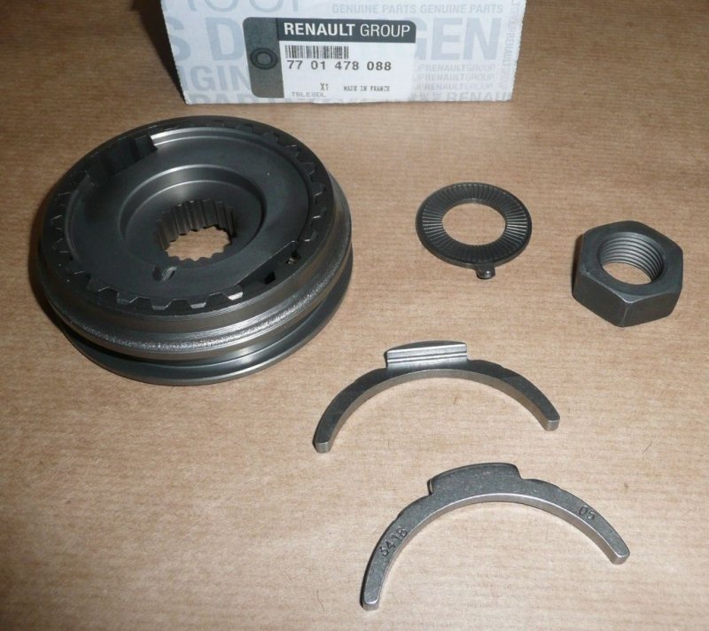 Original  Synchronisateur de boîte de vitesses 5 vitesses Renault , 7701478088