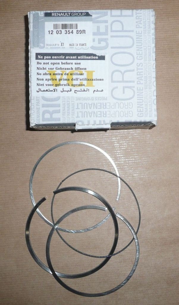 Segments de piston Renault Master III 2.3DCI, 120335489R, 