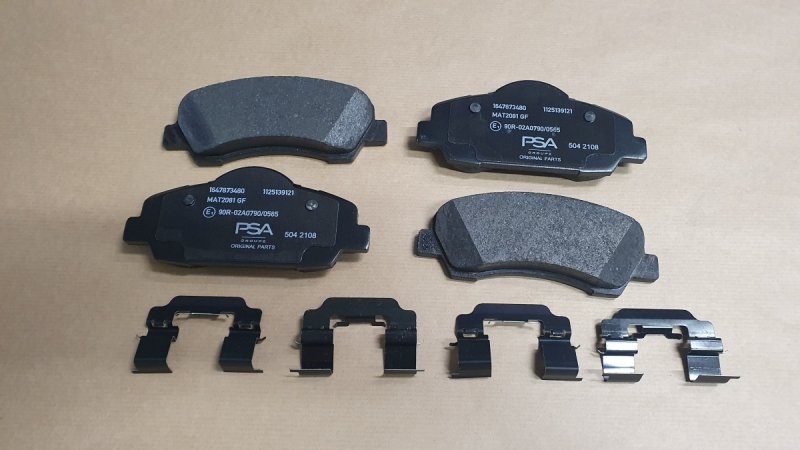 Pièce d’origine Plaquettes de frein Peugeot 308 II 1.2THP, 1647873480