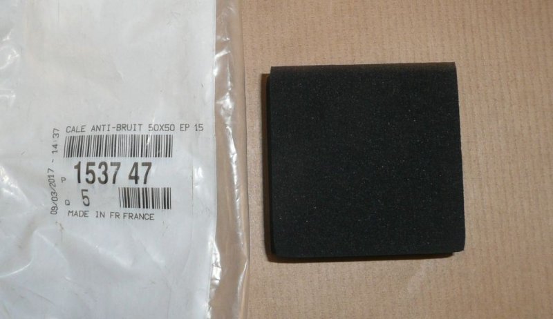 Plaque insonorisante, 1537.47, 153747