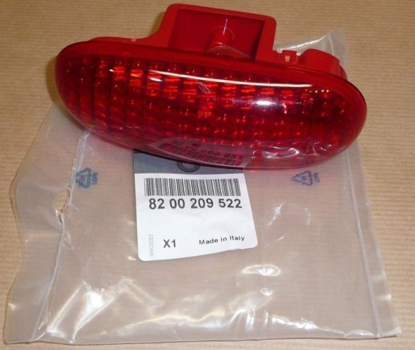 Original Feu stop Feu de frein supplémentaire Renault Trafic 2 Opel Vivaro A , 2654000QAC , 8200209522