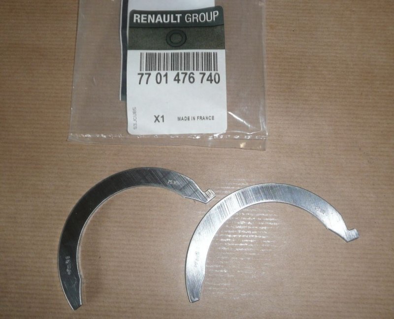 Original  Demi-bagues de bielle Renault Megane III 2.0D ,  7701476740