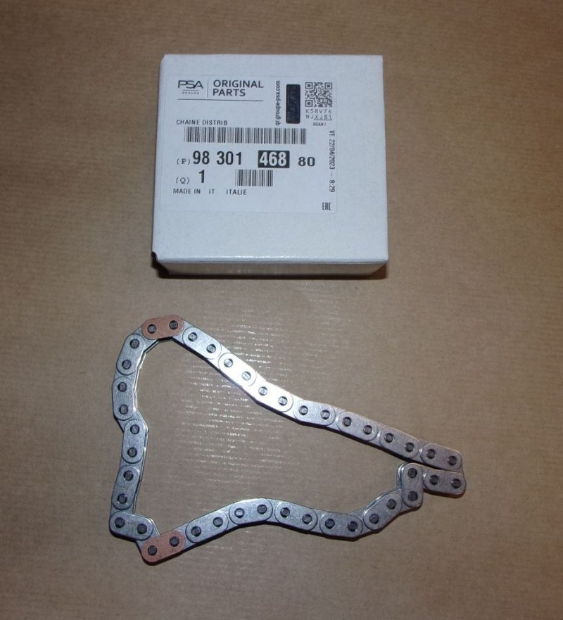 Chaîne de distribution Peugeot Partner III 1.5 HDI, 9830146880, 9830146880,