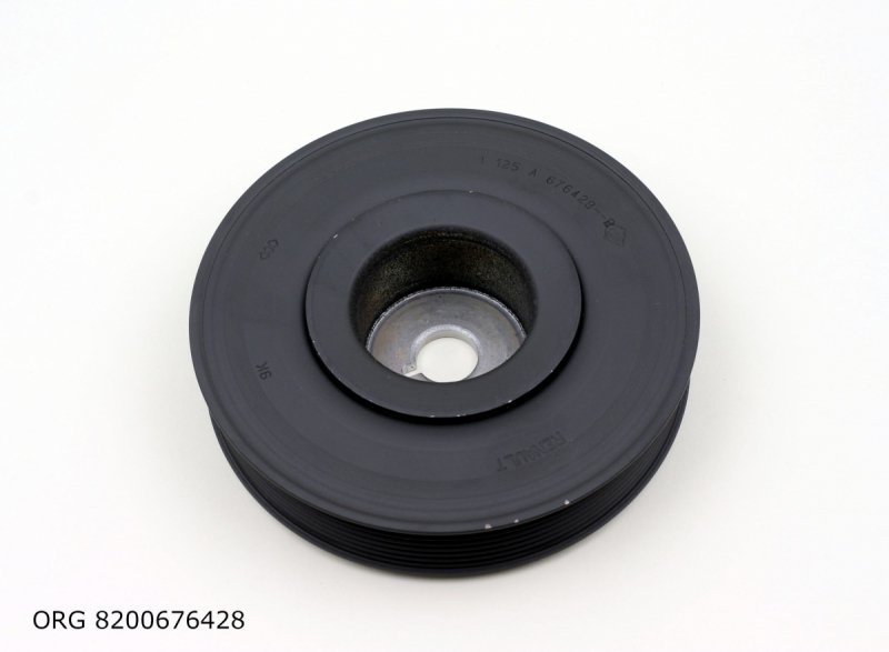 Poulie d'origine pour vilebrequin Renault Clio III Modus Twingo 1.2 16v TCE, 8200676428, 8200676428