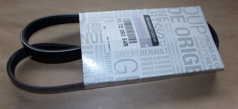 Courroie d'alternateur 5PK1200 1.5DCI/1.4 16V/1.6 16, 117209354R, 