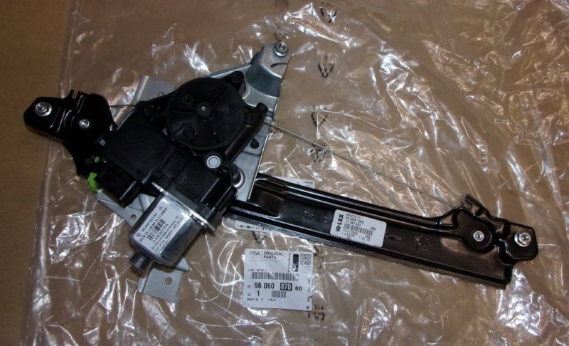 Lève-vitre électrique Peugeot 508 arrière droit, 9806087080, 9806087080, 