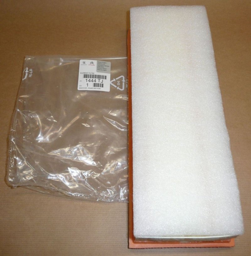 Filtre à air Citroën C3 1.4 HDI 16V 02.02|}, 1444.TJ, 1444TJ