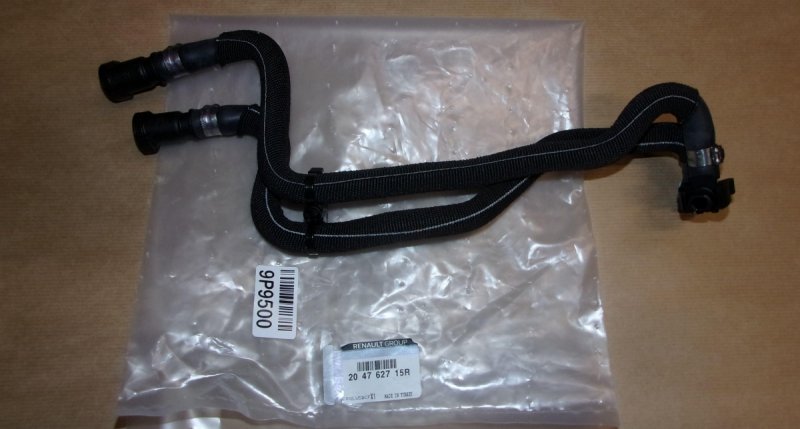 Conduite d'eau Renault Captur II, Renault Clio V, 204762715R, 