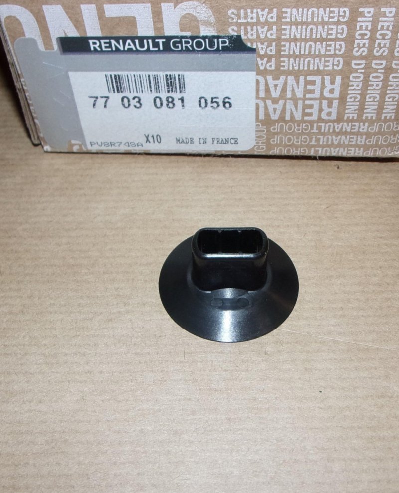 Original  Agrafe d'aile Dacia Dokker , 7703081056