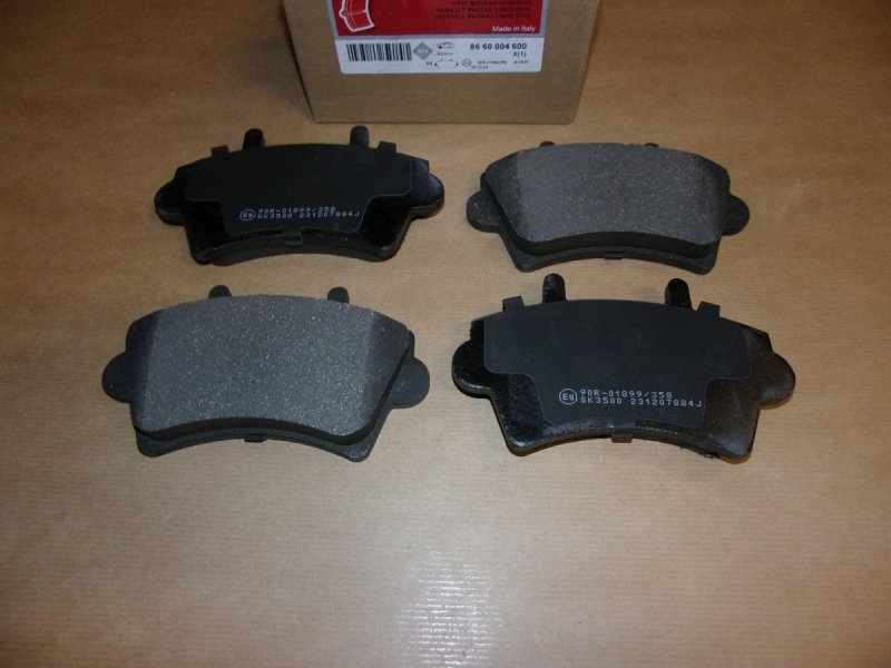 Original  Plaquettes de frein Renault Master 1.9DTI/DCI/2.2DCI BSC , 8660004600